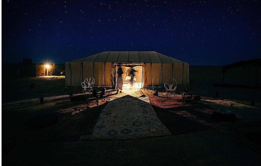 Erg Chegaga Camp Excursions Hotell M'Hamid Exteriör bild