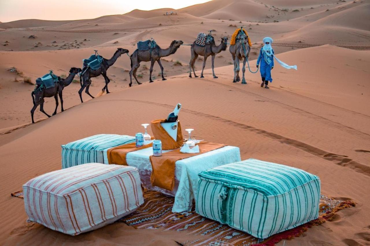 Erg Chegaga Camp Excursions Hotell M'Hamid Exteriör bild